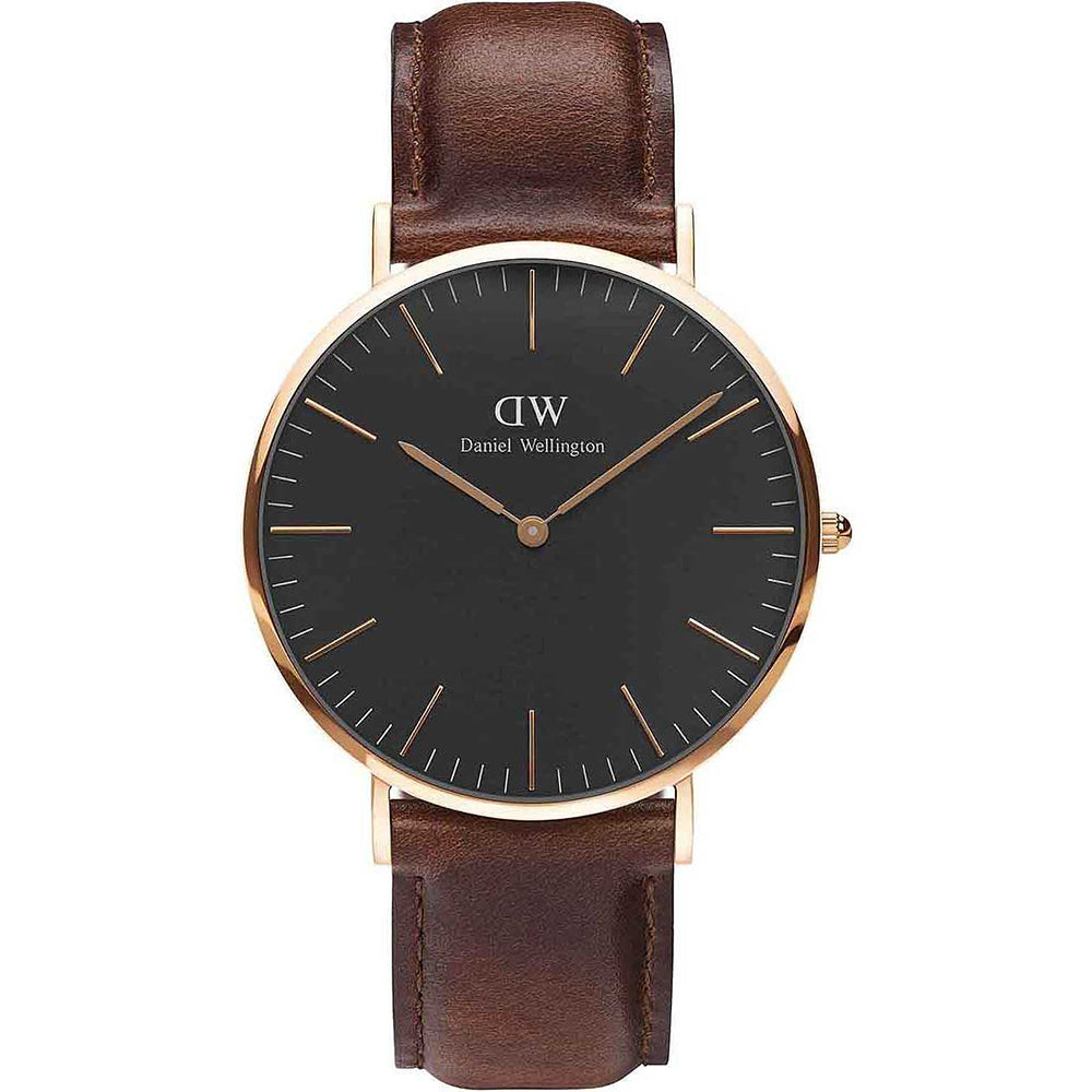 Orologio Uomo Classic Rose Nero Daniel Wellington