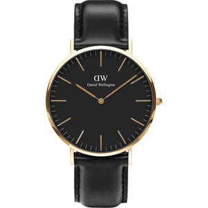Orologio Uomo Classic Sheffield Gold Nero Daniel Wellington