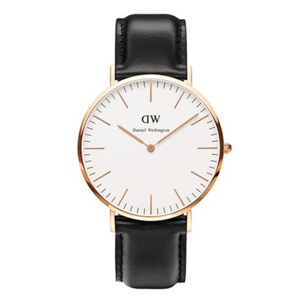 Orologio Uomo Classic Sheffield Rose Bianco Daniel Wellington