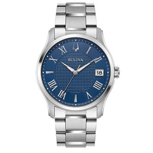 Orologio Uomo Classic Wilton Blu Bulova