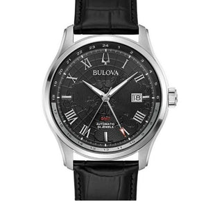 Orologio Uomo Classic Wilton Gmt Automatic Nero Bulova