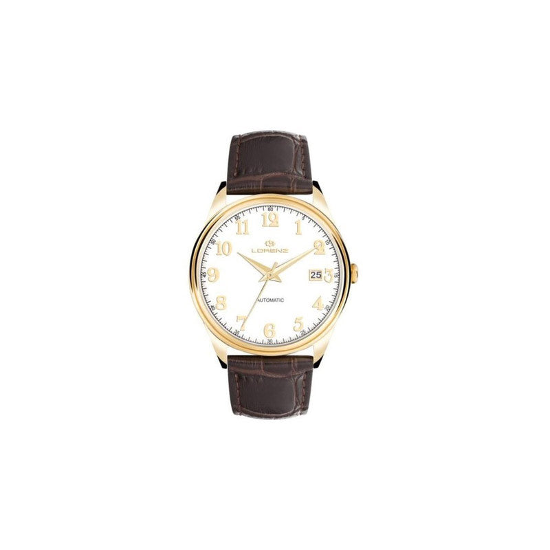 Orologio Uomo Classico Impero Acciaio Oro 27186AA - Lorenz  