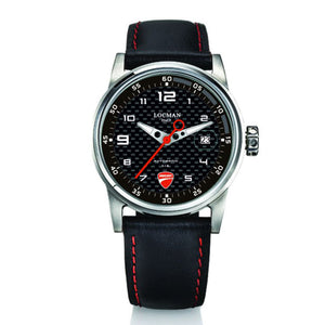 Orologio Uomo Ducati Automatico Nero e Rosso Locman