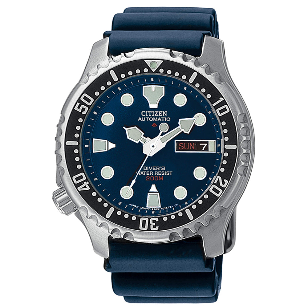 Orologio Uomo Eco Drive Automatico Blu Diver 200 Promaster Citizen