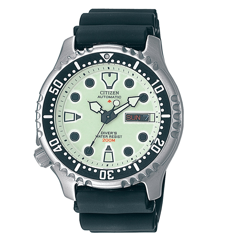 Orologio Uomo Eco Drive Automatico Giallo Diver 200 Promaster Citizen