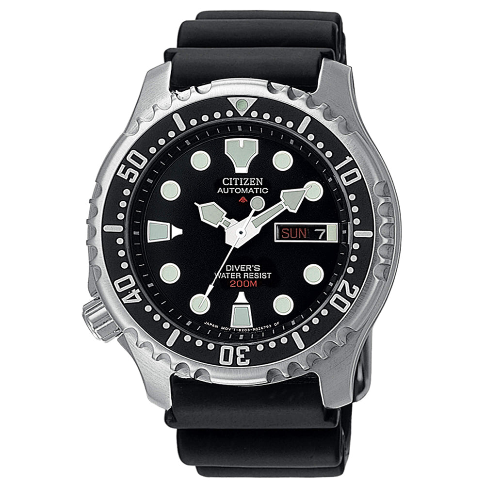 Orologio Uomo Eco Drive Automatico Nero Diver 200 Promaster Citizen