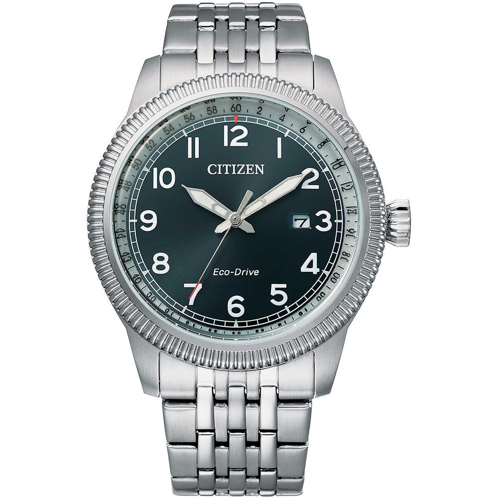 Orologio Uomo Eco Drive Blu Aviator Of 2020 Citizen