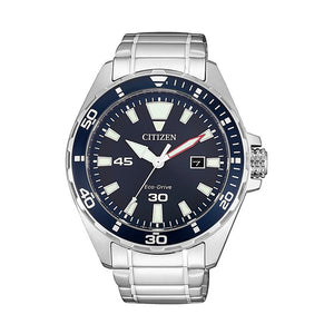 Orologio Uomo Eco Drive Blu Marine Citizen