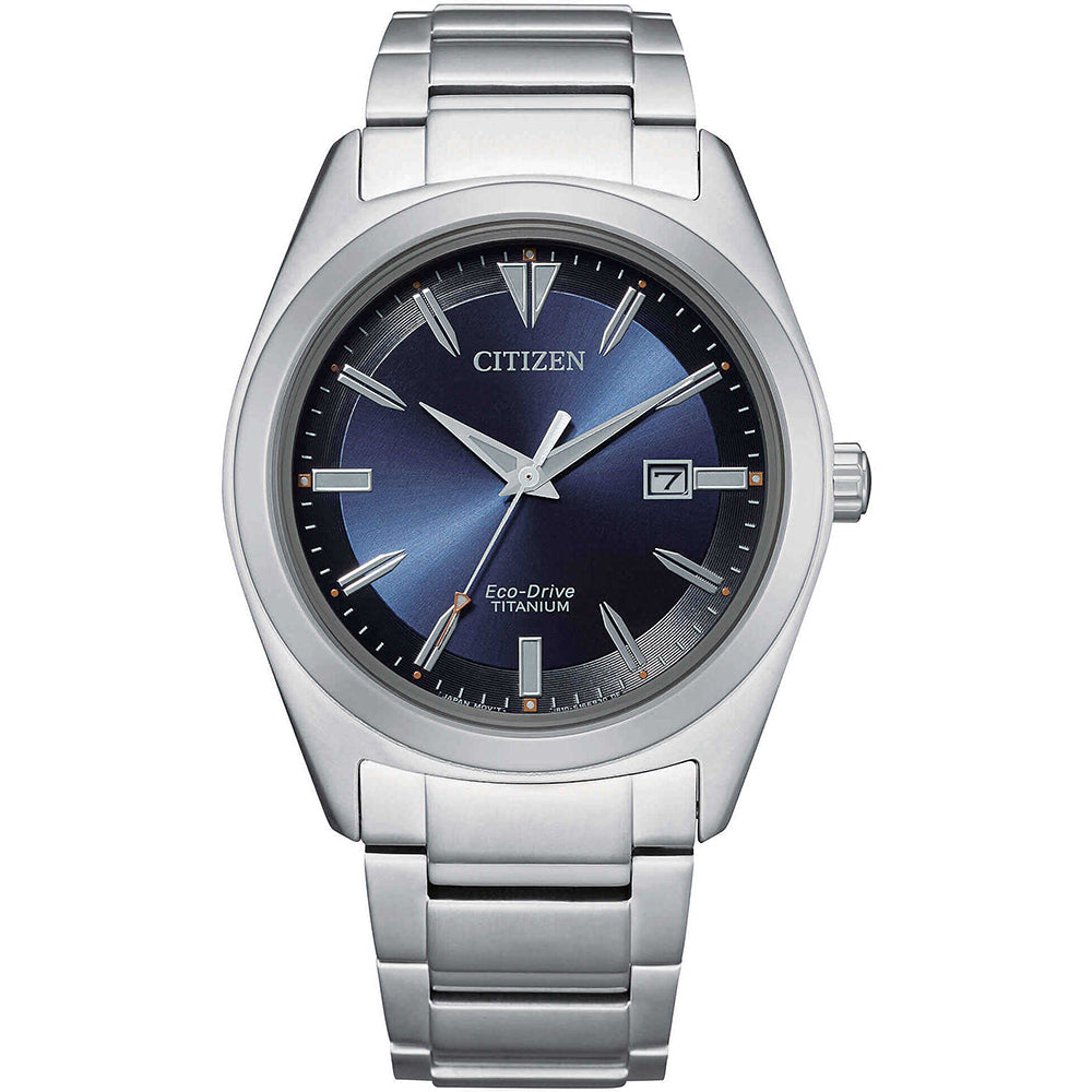 Orologio Uomo Eco Drive Blu Super Titanium Citizen