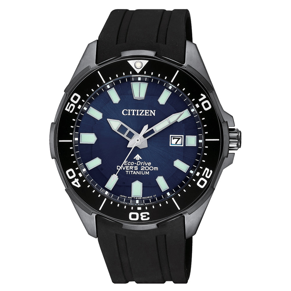 Orologio Uomo Eco Drive Blu Super Titanium Promaster Citizen 