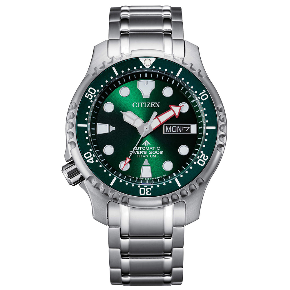 Orologio Uomo Eco Drive Promaster Diver 200 Automatico Verde Citizen