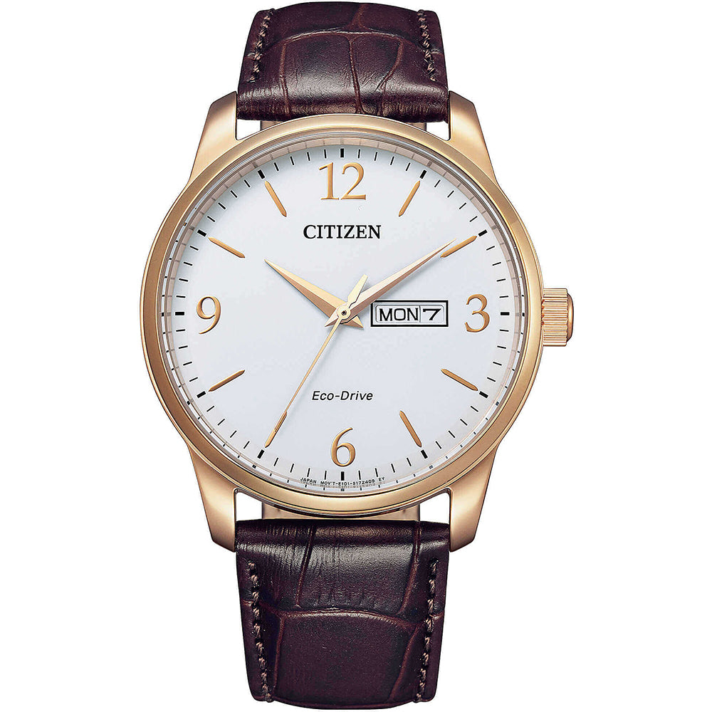 Orologio Uomo Eco Drive Rose Bianco Classic Citizen