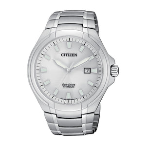 Orologio Uomo Eco Drive Silver Super Titanium Citizen