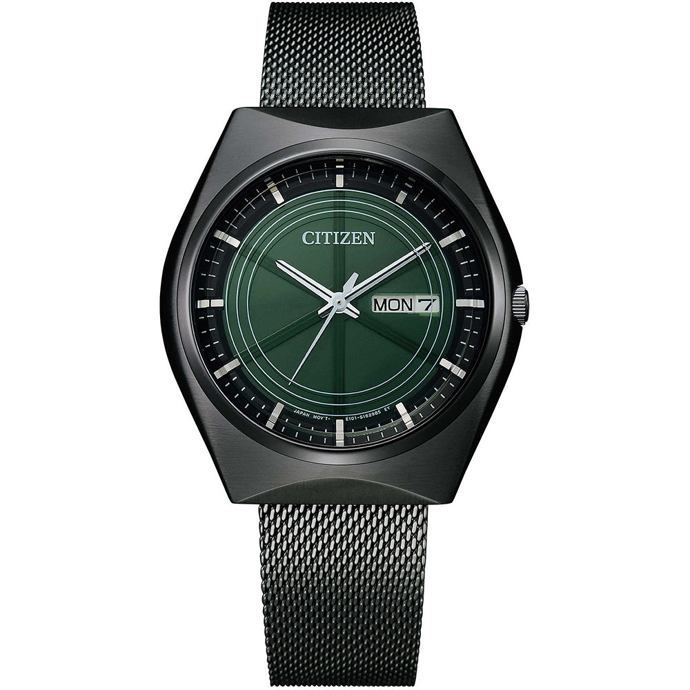 Orologio Uomo Eco Drive Special Edition Crystron 1974 Verde Citizen