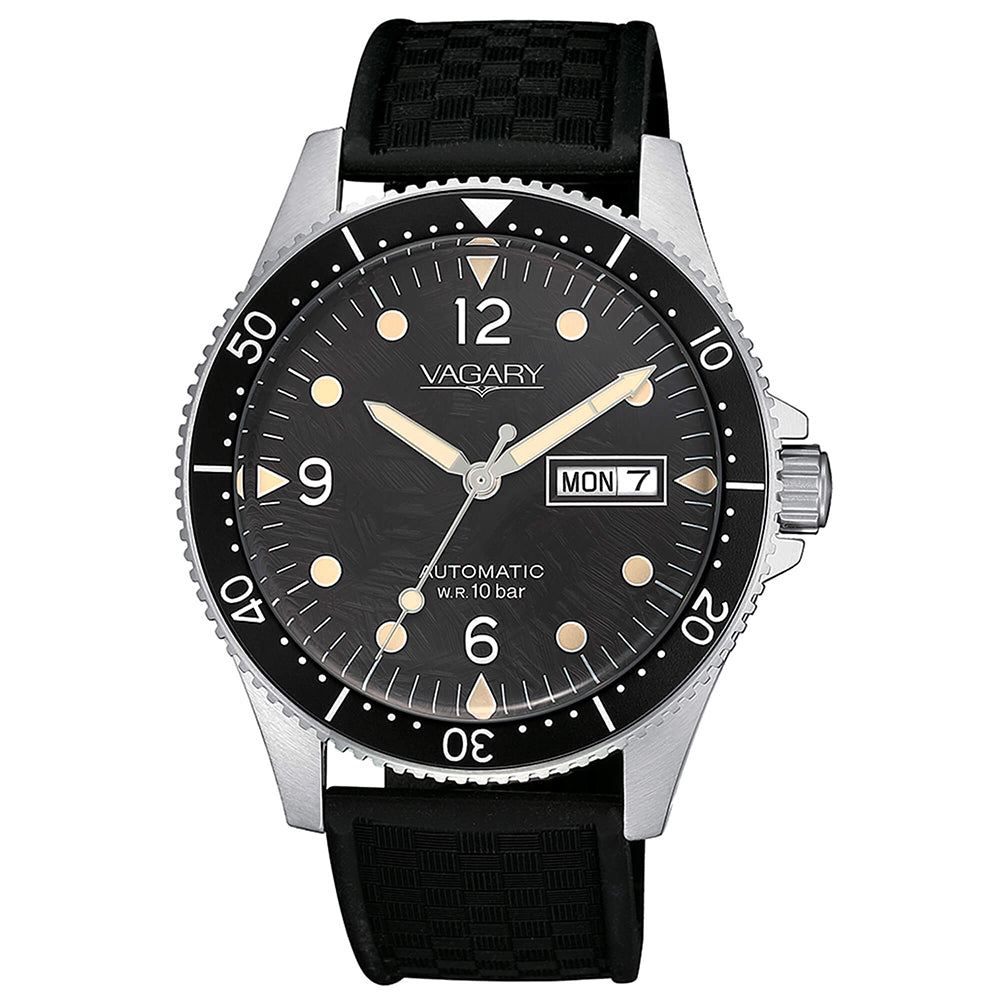 Orologio Uomo G.Matic Aqua 105th Nero Vagary