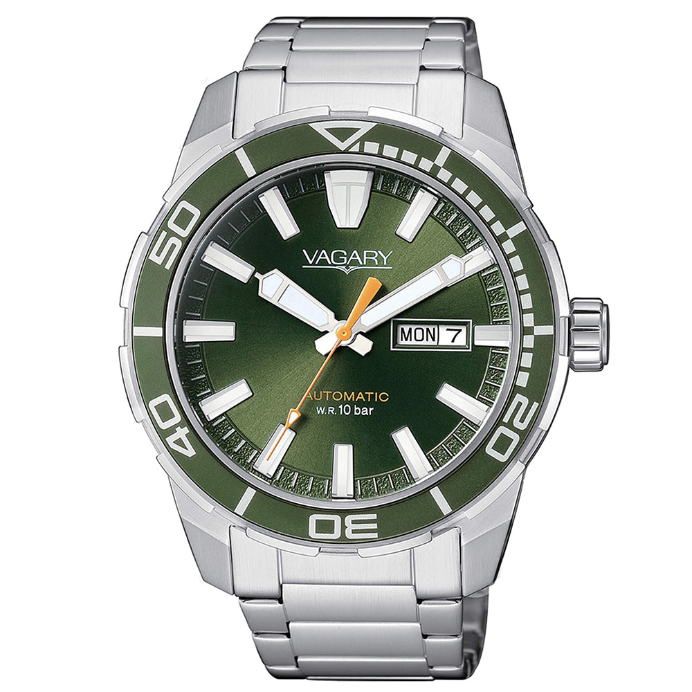 Orologio Uomo G.Matic Aqua 108th Verde Vagary