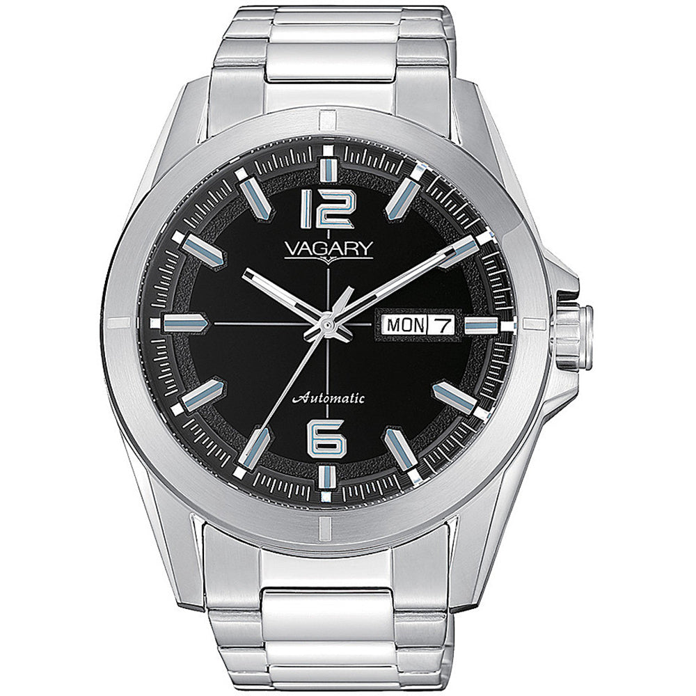 Orologio Uomo Gear Matic 101 Automatico Nero Vagary