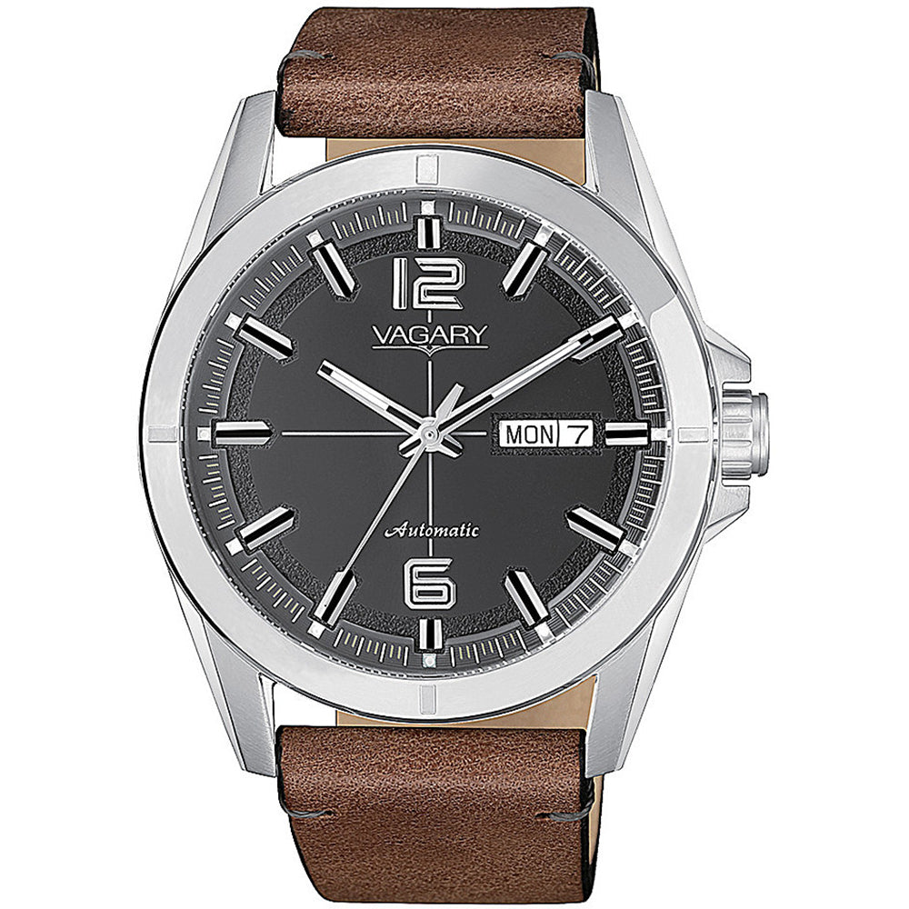 Orologio Uomo Gear Matic 101 Automatico Nero Vagary Gioielleria