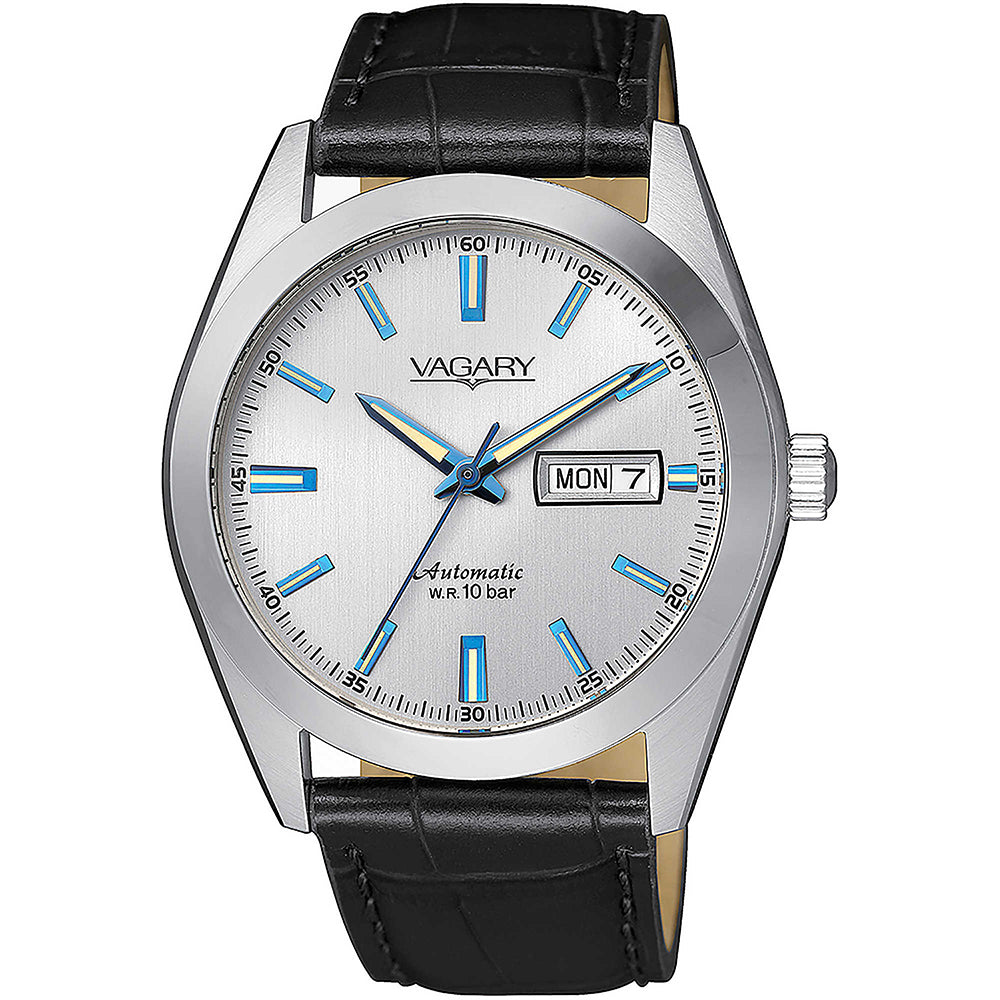 Orologio Uomo Gear Matic Automatico Silver Vagary