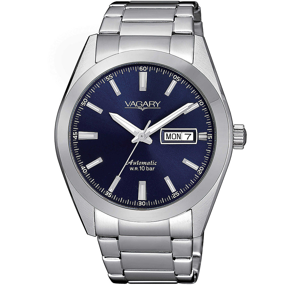 Orologio Uomo Gear Matic Automatico Blu Vagary