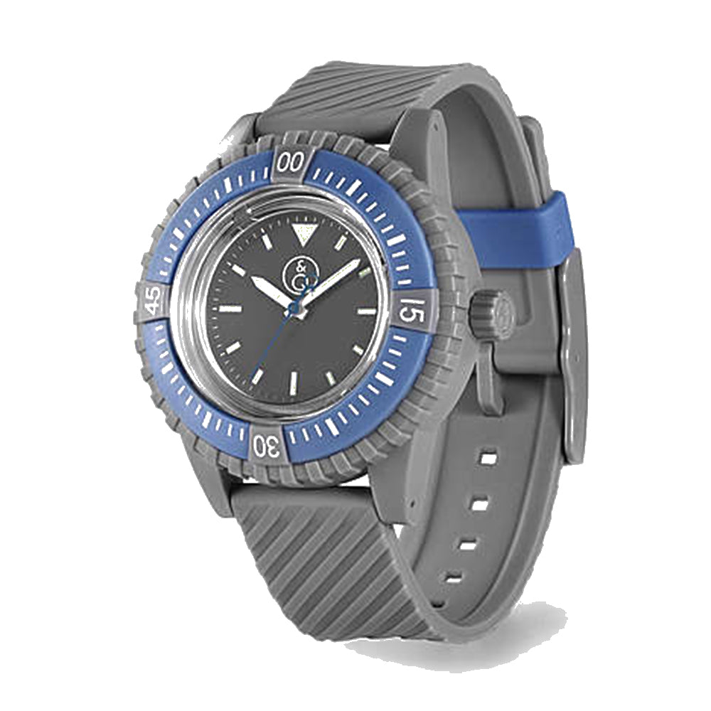 Orologio Uomo H2 Sun Grigio Smile Solar