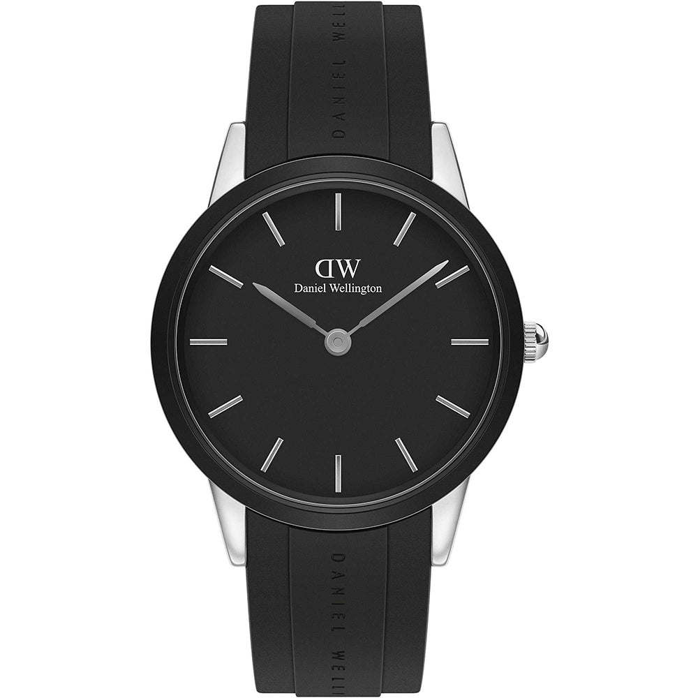 Orologio Uomo Iconic Link Nero Daniel Wellington
