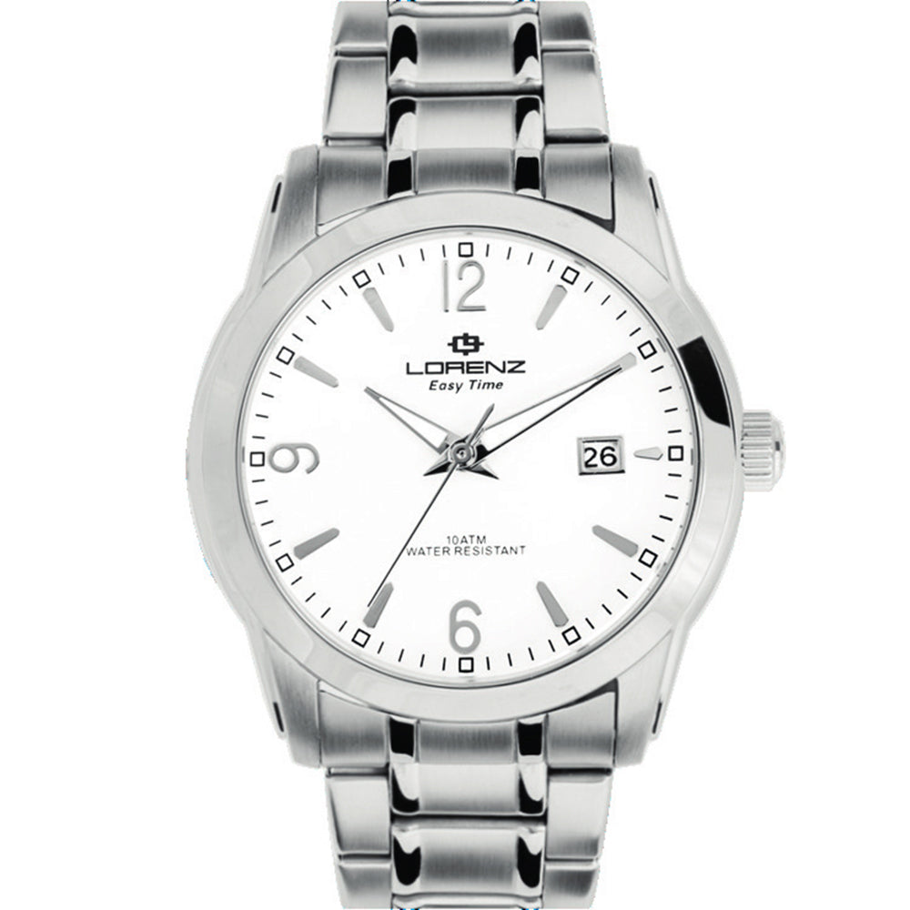Orologio Uomo Lorenz Easy Time Bianco