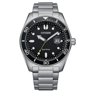 Orologio Uomo Marine Eco Drive Nero Citizen