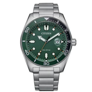 Orologio Uomo Marine Eco Drive Verde Citizen