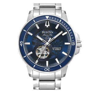 Orologio Uomo Marine Star Blu Automatico Bulova