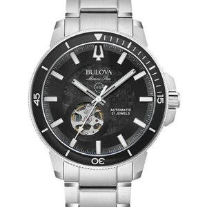 Orologio Uomo Marine Star Nero Automatico Bulova