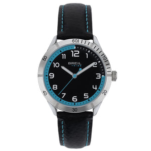 Orologio Uomo Mate Nero e Blu Breil Tribe