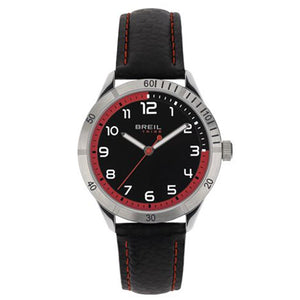 Orologio Uomo Mate Nero e Rosso Breil Tribe