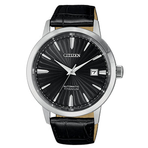 Orologio Uomo Meccanico Automatico Nero Super Titanium Citizen