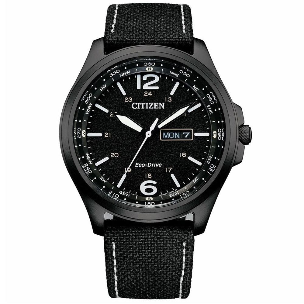 Orologio Uomo Military Eco Drive Nero Citizen