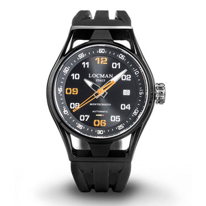 Orologio Uomo Montecristo Automatico Nero Locman