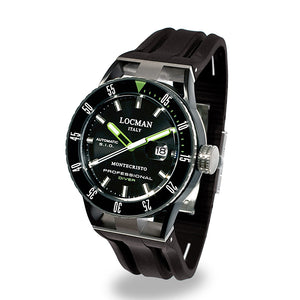 Orologio Uomo Montecristo Automatico Professional Nero Locman