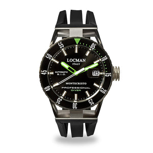 Orologio Uomo Montecristo Automatico Professional Nero Locman