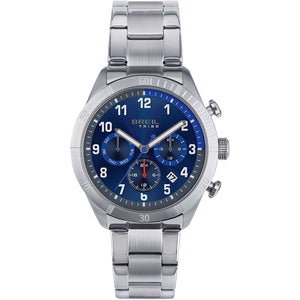 Orologio Uomo Multifunzione Mate Blu Breil Tribe