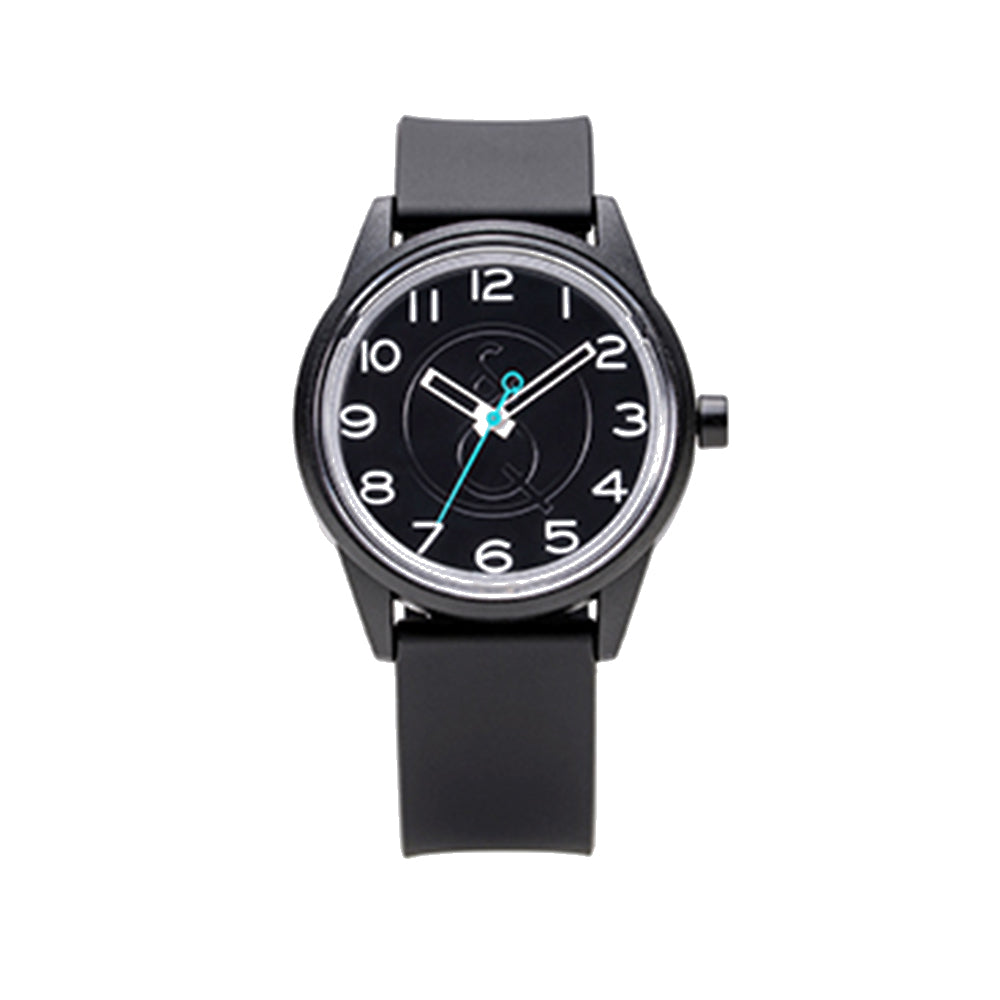 Orologio Uomo Nero Arabics Smile Solar
