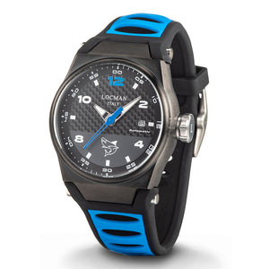 Orologio Uomo Nuovo Mare Automatico Blu Locman