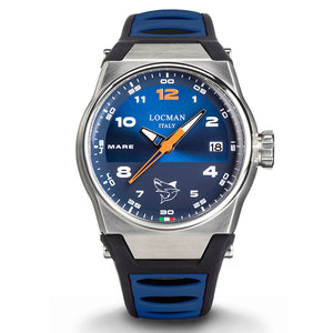 Orologio Uomo Nuovo Mare Blu Locman