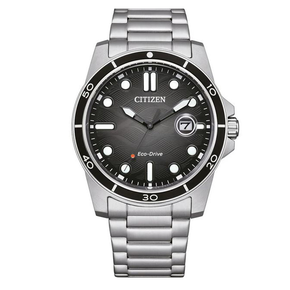 Orologio Uomo Of Sporty Marine Eco Drive Nero Citizen