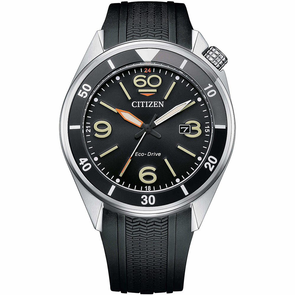 Orologio Uomo Seaplane Nero Eco Drive Citizen