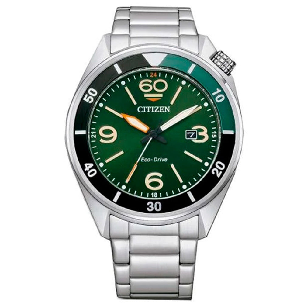 Orologio Uomo Seaplane Verde Eco Drive Citizen