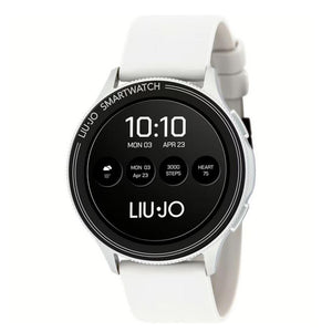 Orologio Uomo Smartwatch Voice Man Silver Cinturino Bianco Liu Jo