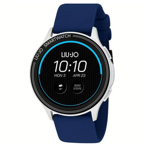 Orologio Uomo Smartwatch Voice Man Silver Cinturino Blu Liu Jo