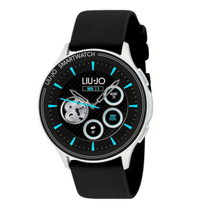 Orologio Uomo Smartwatch Voice Man Silver Cinturino Nero Liu Jo