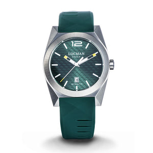 Orologio Uomo Stealth Acciaio e Titanio Verde Locman