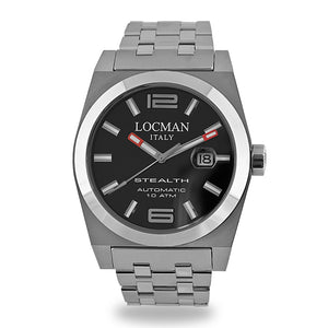 Orologio Uomo Stealth Automatico Acciaio Locman 